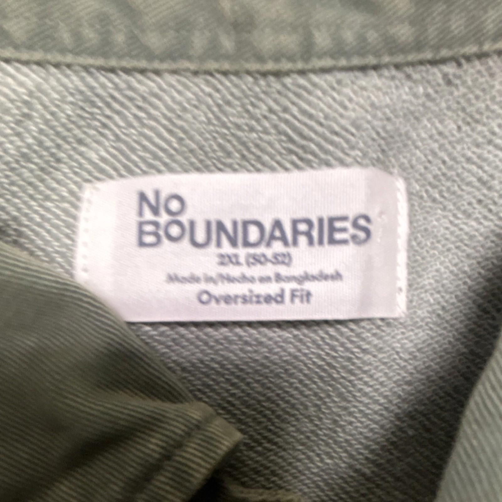 Other No Boundaries Oversized Button-Up Cotton 2XL Long Sleeve Size US XXL / EU 58 / 5 - 6 Thumbnail