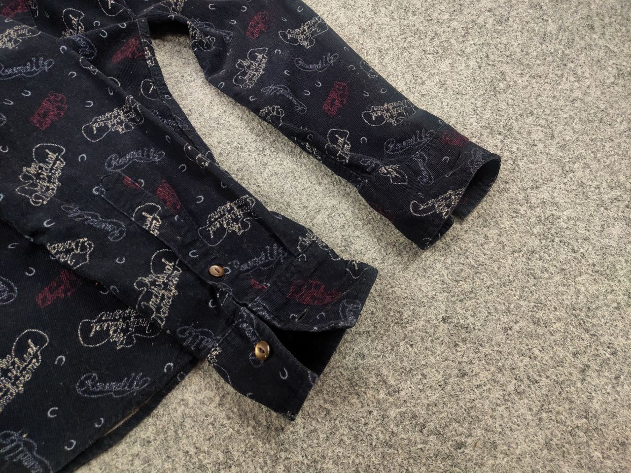 Takeo Kikuchi Vintage takeo kikuchi Escape Japan Design Corduroy Art Shirt Size US M / EU 48-50 / 2 - 10 Thumbnail