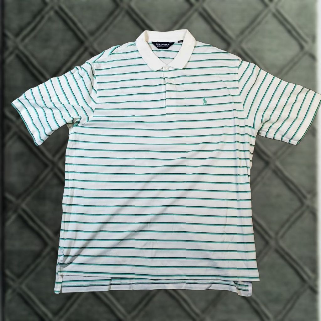 Ralph Lauren **Ralph Lauren Polo Golf XL Striped Collared Shirt** User: **Ralph Lauren Polo Golf Striped Collared XL Shirt** Size US XL / EU 56 / 4 - 1 Thumbnail