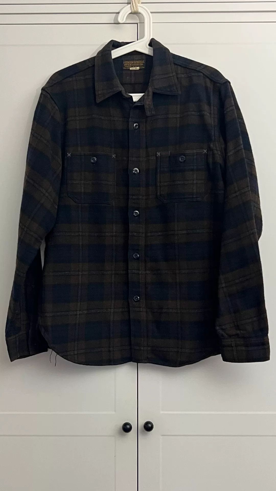 Freewheelers Freewheelers Wool Plaid Shirt 16 Size Size US L / EU 52-54 / 3 - 1 Thumbnail