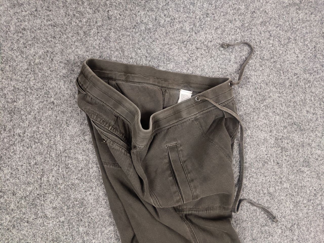 James Perse James Perse Standard Design Olive Faded Cotton Blend Pants Size 30" / US 8 / IT 44 - 14 Thumbnail