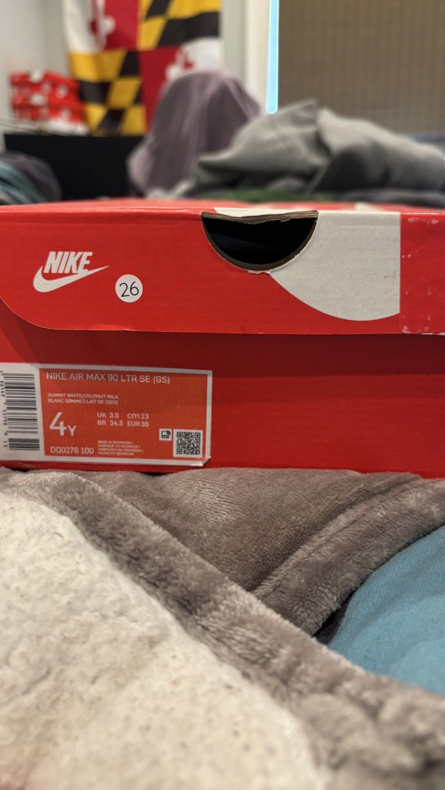 Nike Nike Air Max 90 Summit White/Coconut Milk Size US 5.5 / IT 35.5 - 7 Thumbnail