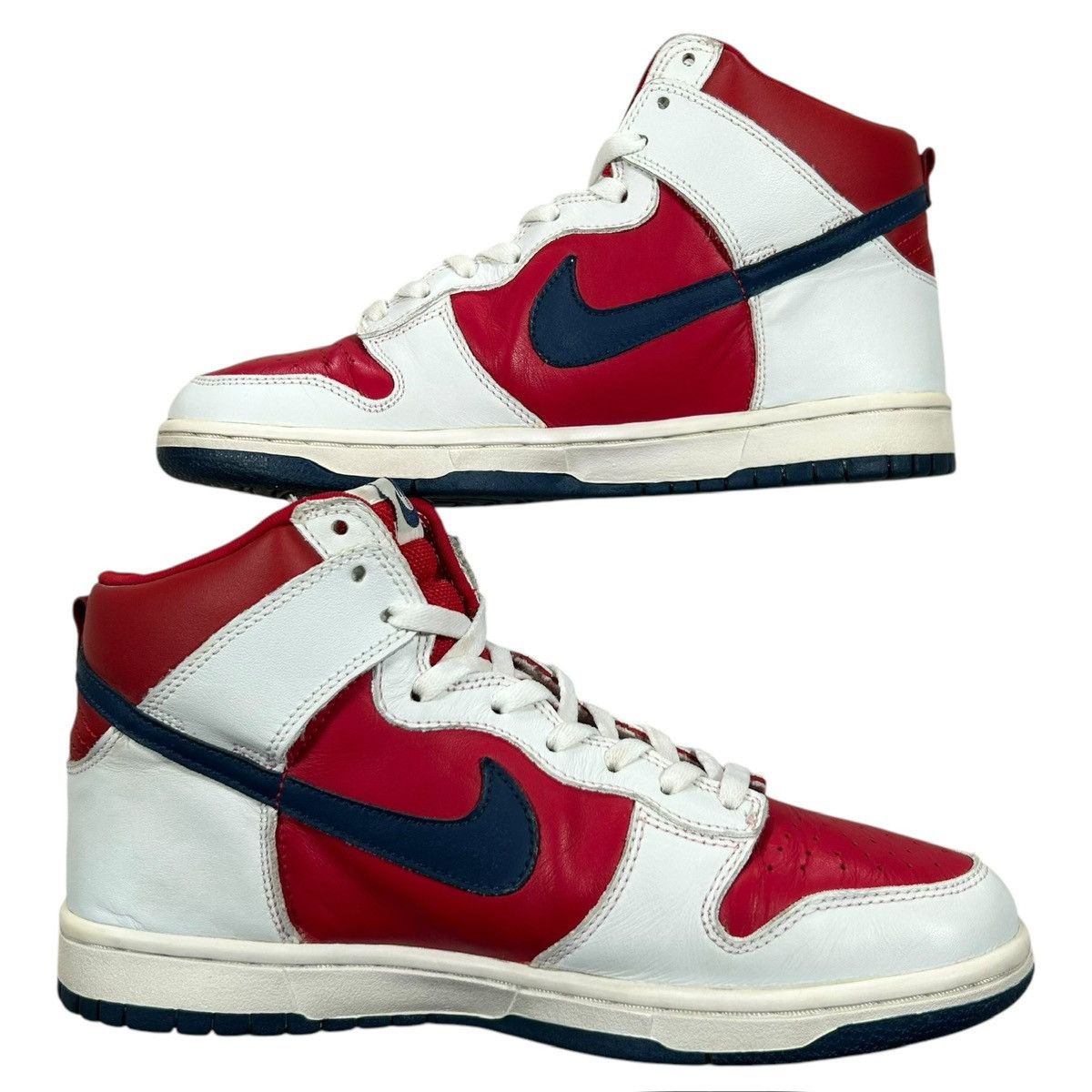 Nike VTG Nike Dunk High LA Clippers White Blue Red 2003 Sneakers Size US 8.5 / EU 41-42 - 2 Thumbnail