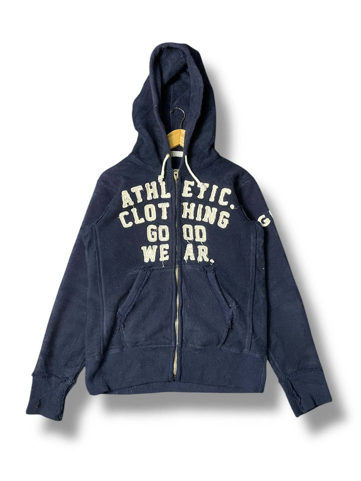 Japanese Brand × Vintage Athletic Clothing Sportswear Zipper Hoodie (63) Size US M / EU 48-50 / 2 - 1 Thumbnail