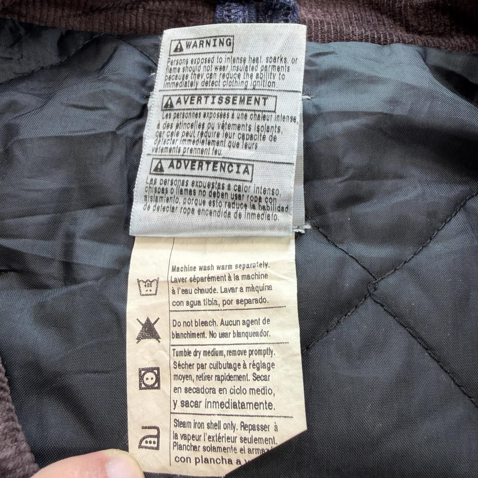 Carhartt Vintage 90s Carhartt Blanket Lined Work Jacket 2XL Union Tag Size US XXL / EU 58 / 5 - 8 Thumbnail