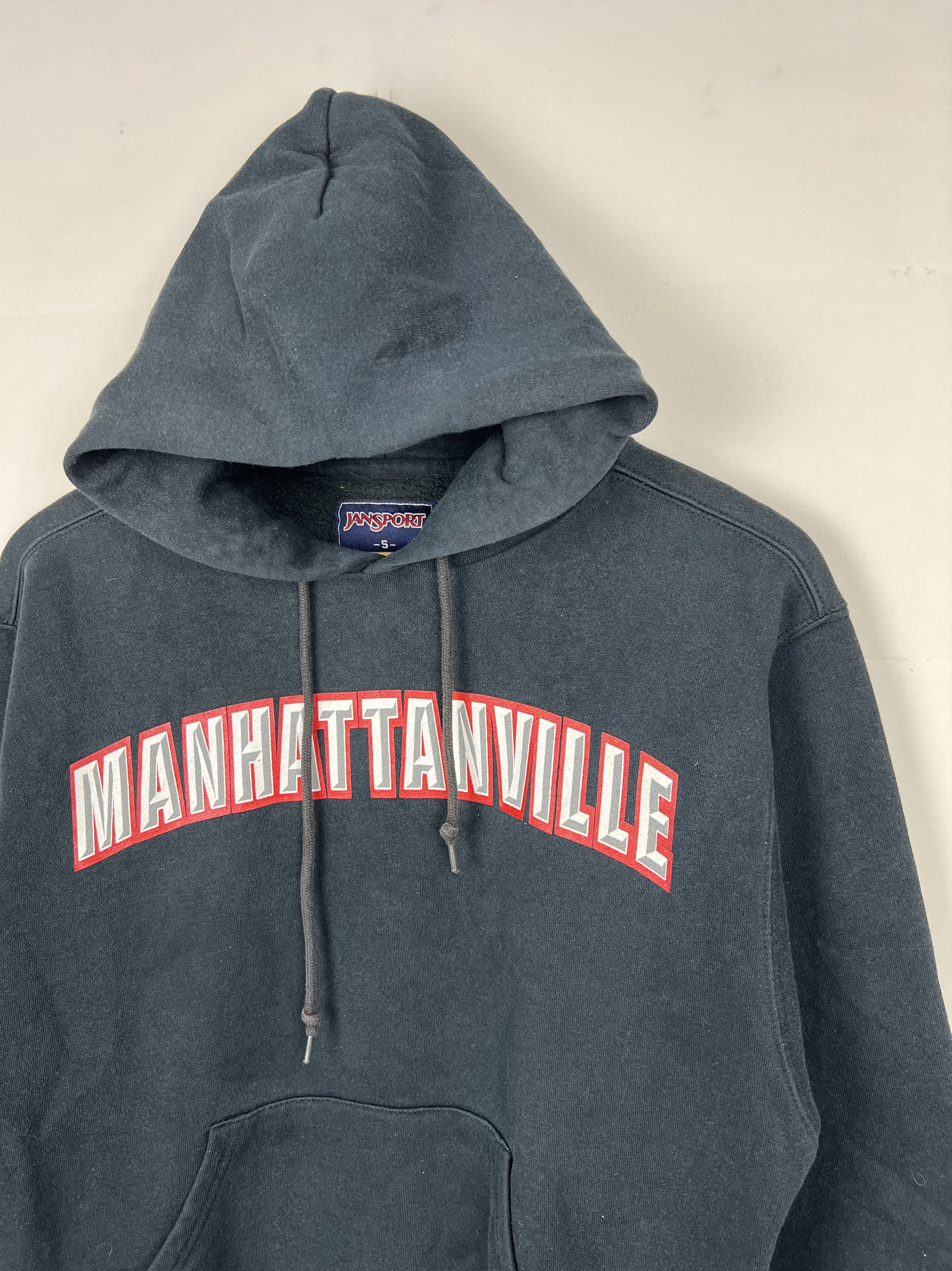 Jansport Vintage Jansport Manhattanville Pullover Hoodie Sweatshirt Size US S / EU 44-46 / 1 - 2 Thumbnail