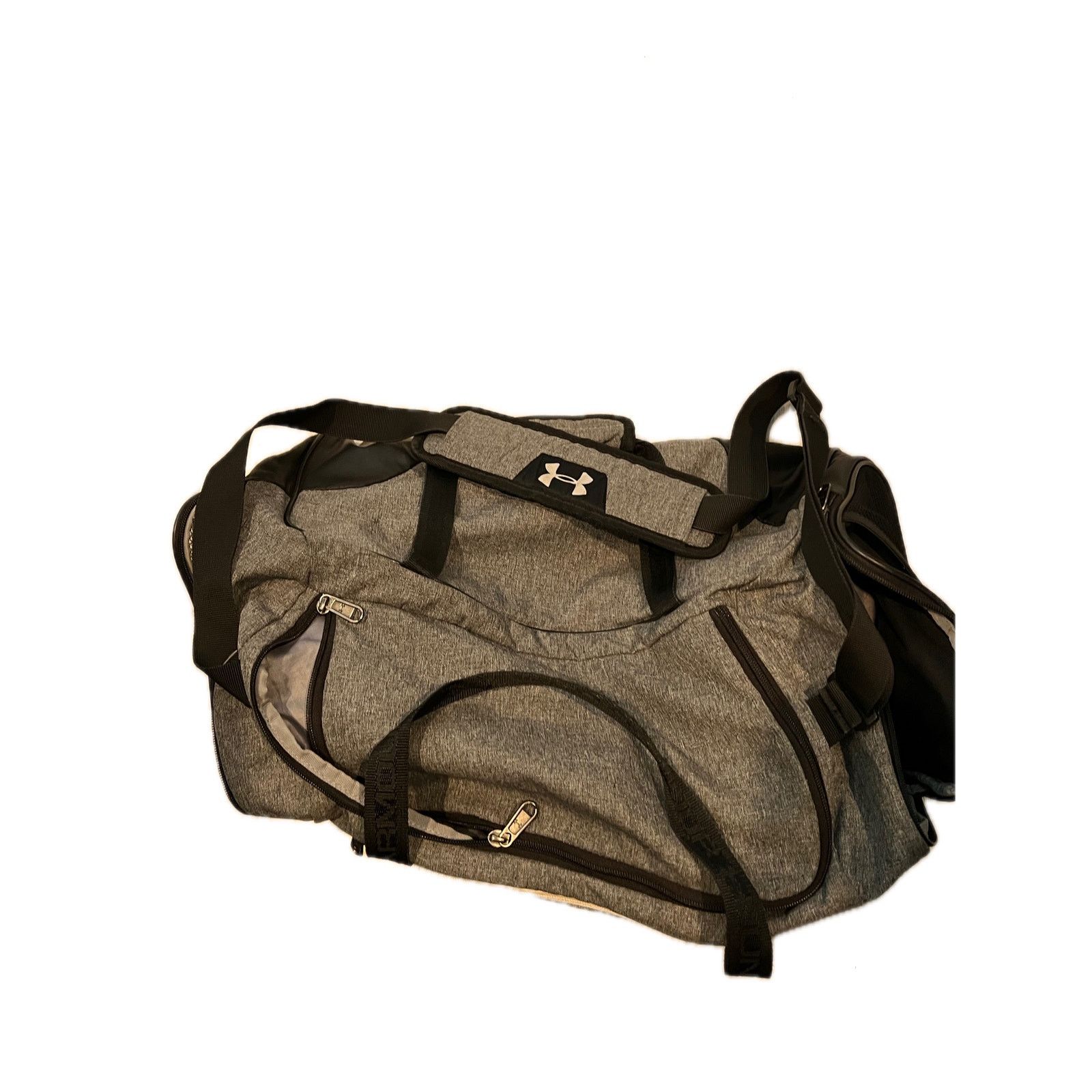 Under Armour Under Armour Undeniable 18"x9"x9" Gray Black Duffel Gym Bag Size ONE SIZE - 2 Thumbnail