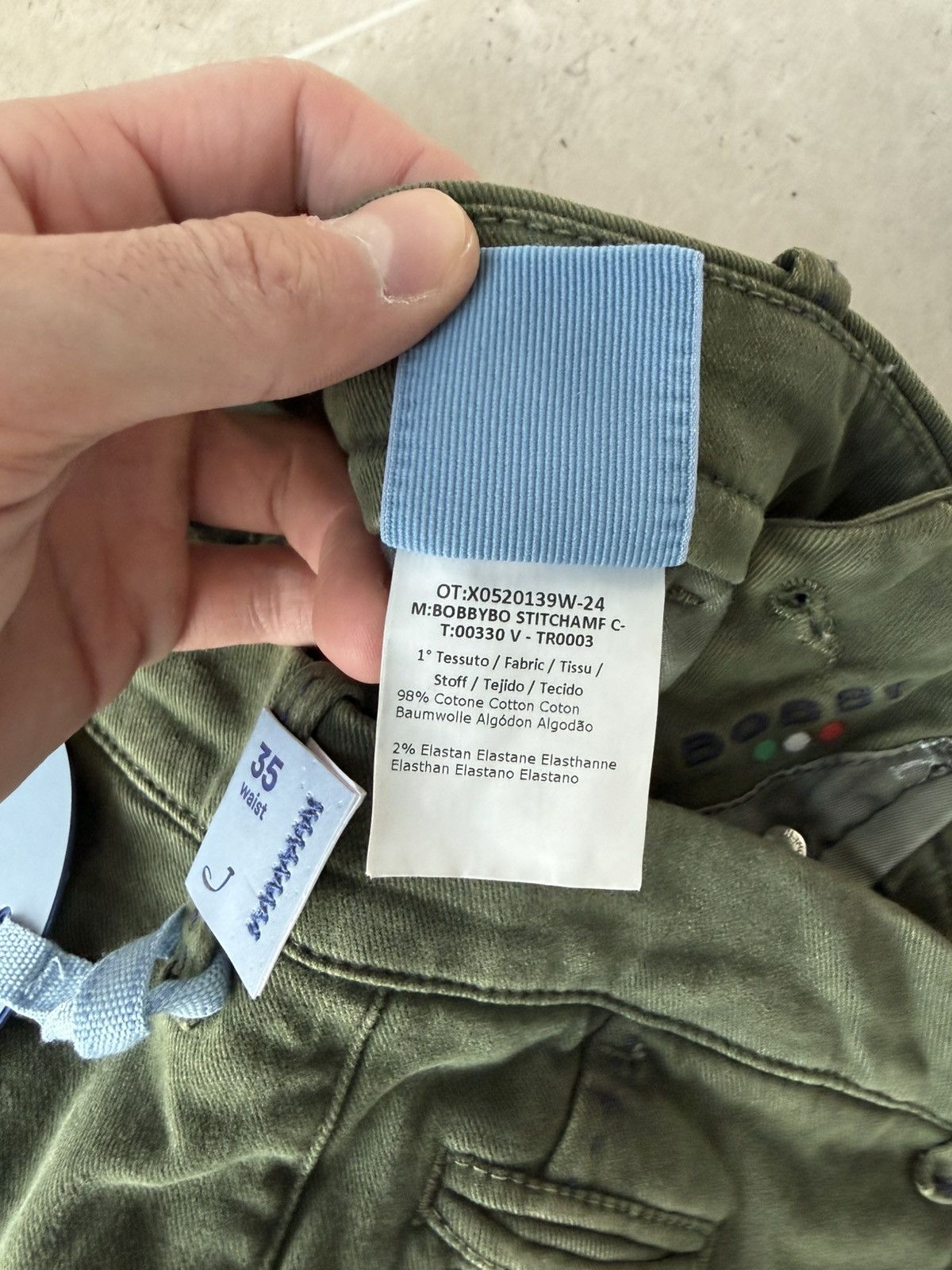 Jacob Cohen JACOB COHEN Comfort Bobby Chino Pants Size US 35 - 6 Thumbnail