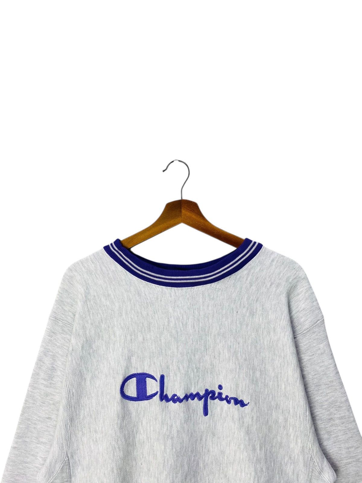 Champion Vintage Champion Reverse Weave Sweatshirt Made In USA Medium Size US M / EU 48-50 / 2 - 2 Thumbnail