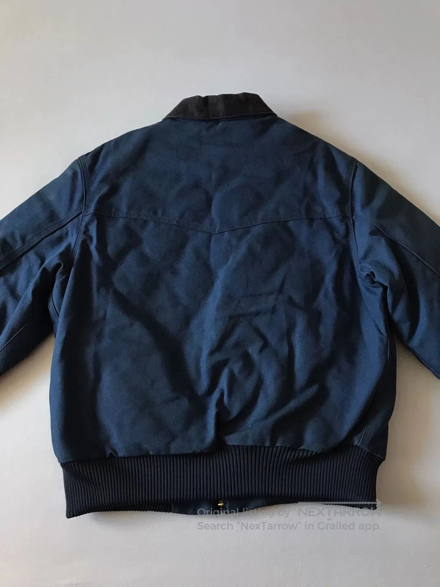 Carhartt Carhartt J13 NVY Canvas Work Jacket. Size US XL / EU 56 / 4 - 5 Thumbnail