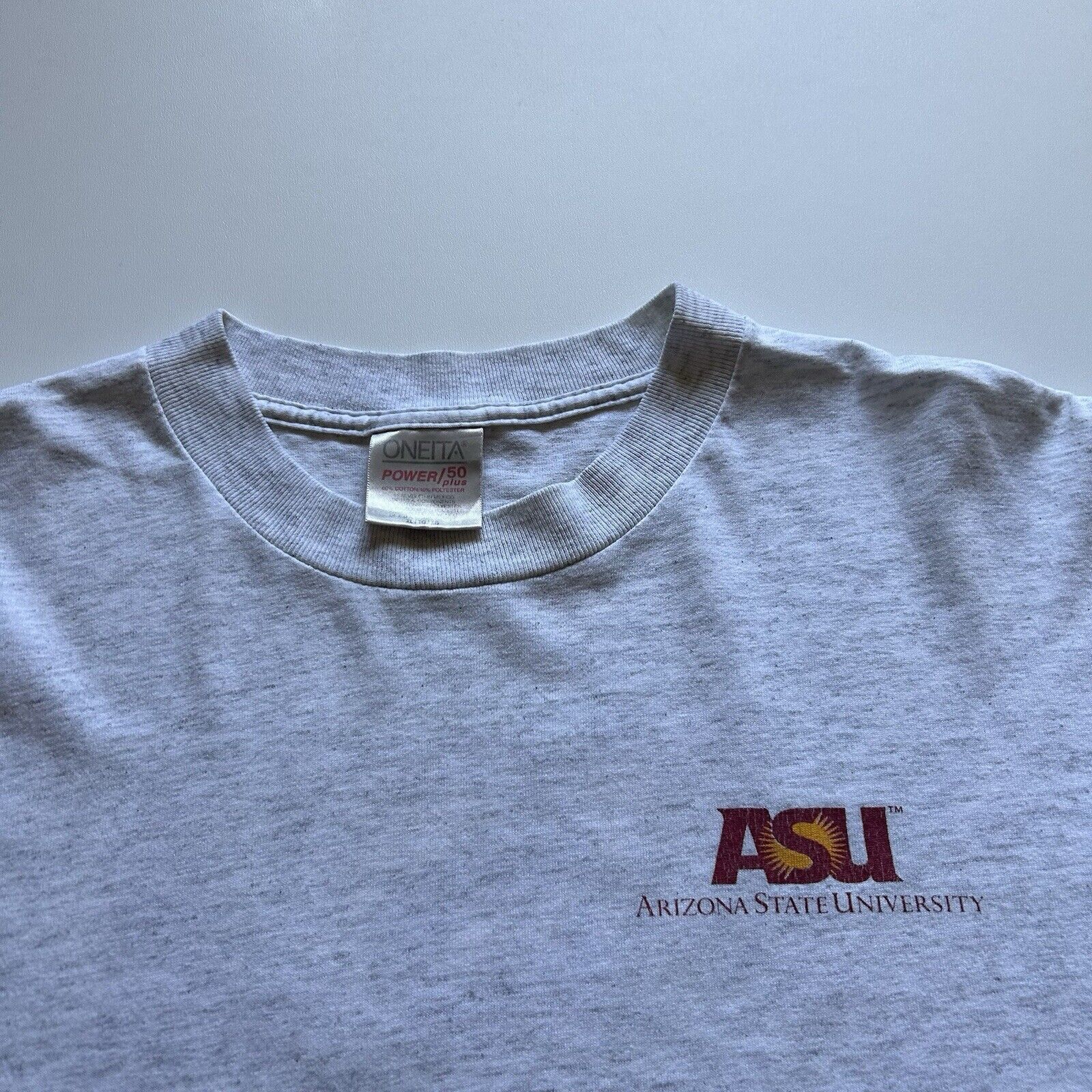 NCAA Vintage 90s Arizona State University ASU NCAA T Shirt XL USA Size US XL / EU 56 / 4 - 4 Thumbnail