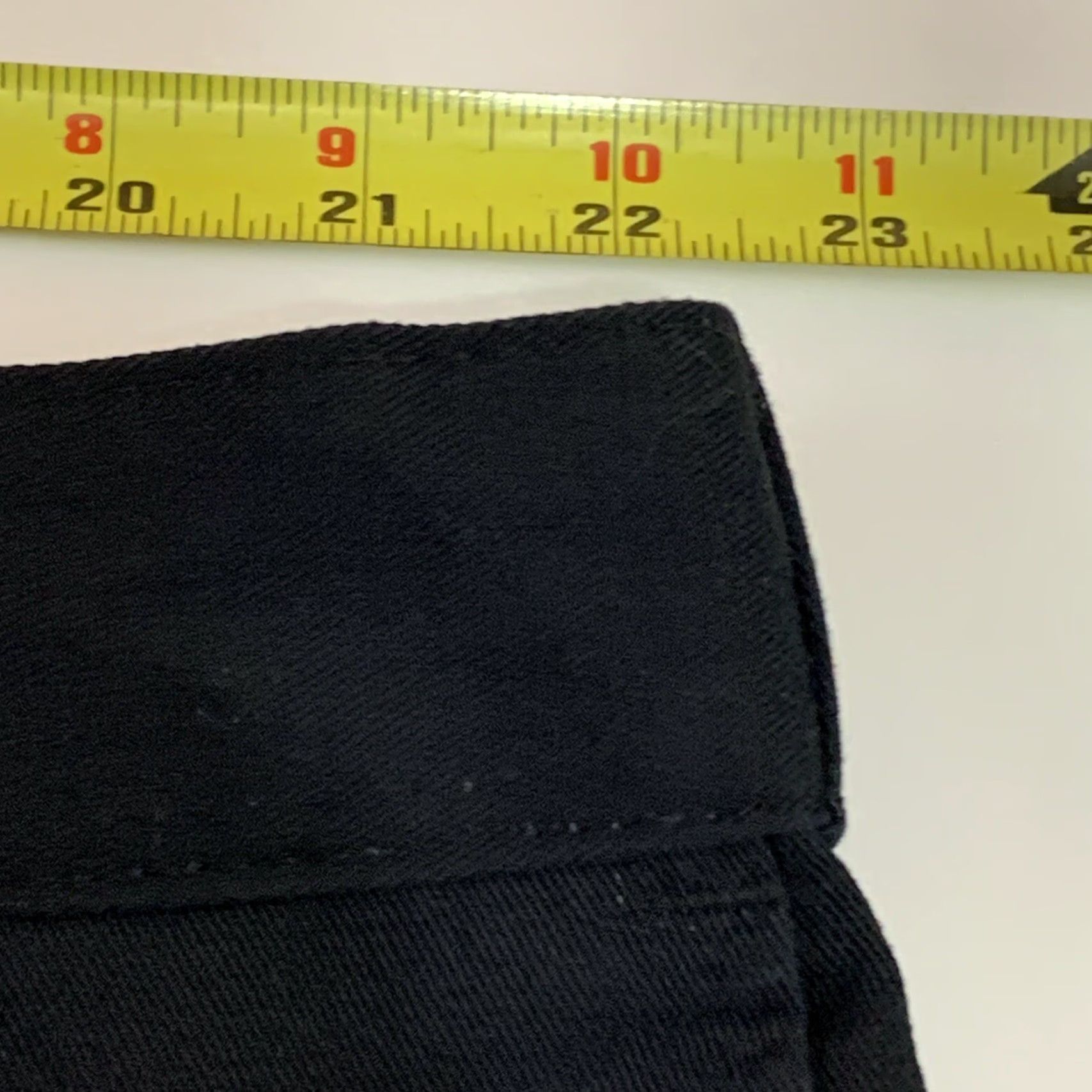 Dickies DICKIES 874 Original Fit Work Pants Black 45x31 Poly Blend Men's Regular Straight Front Pockets Vintage No 874 Original Fit? Size US 44 / EU 60 - 4 Thumbnail