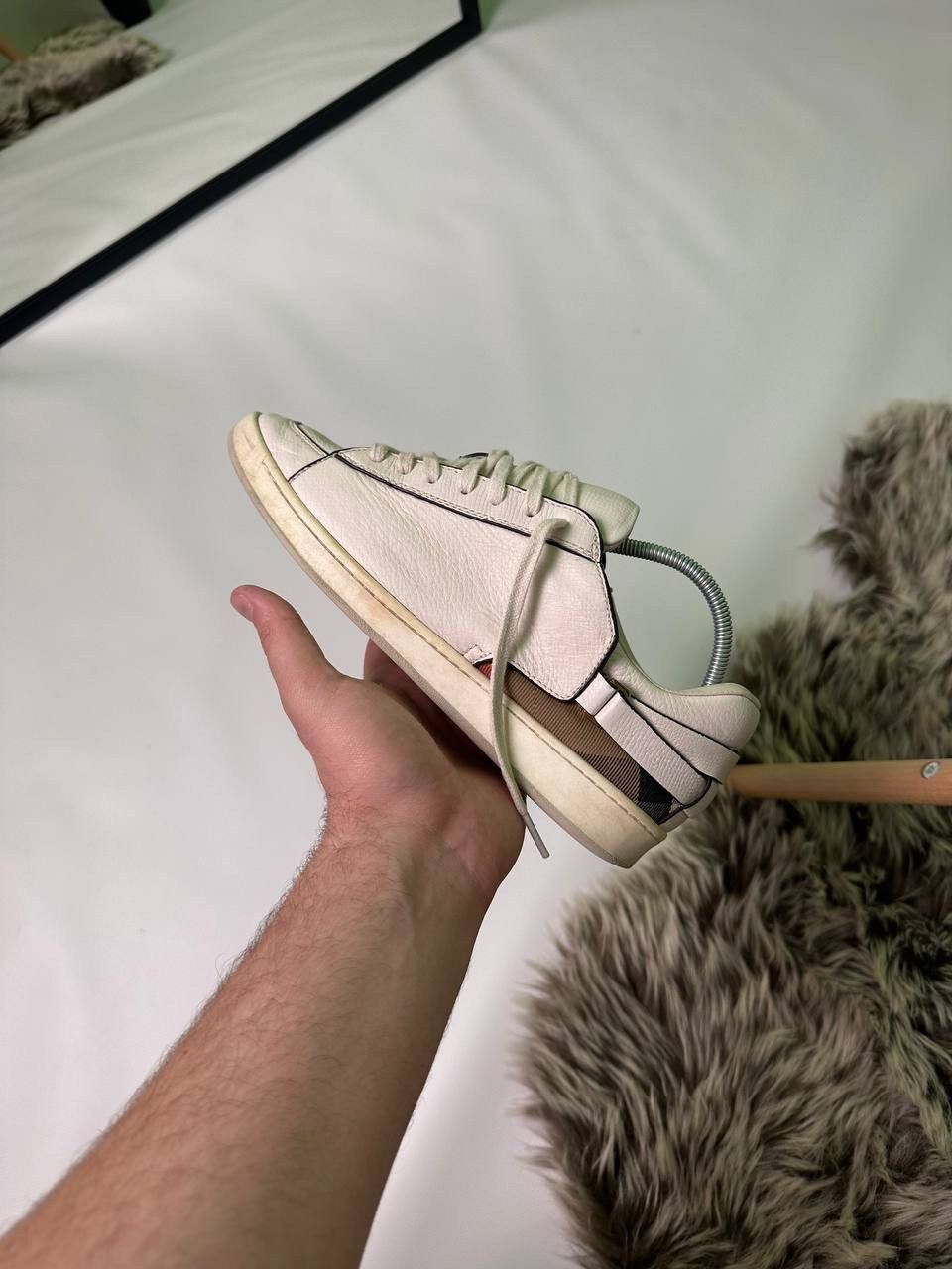 Burberry × Vintage Vintage Burberry leather Shoes Luxury Size US 6 / EU 39 - 7 Thumbnail