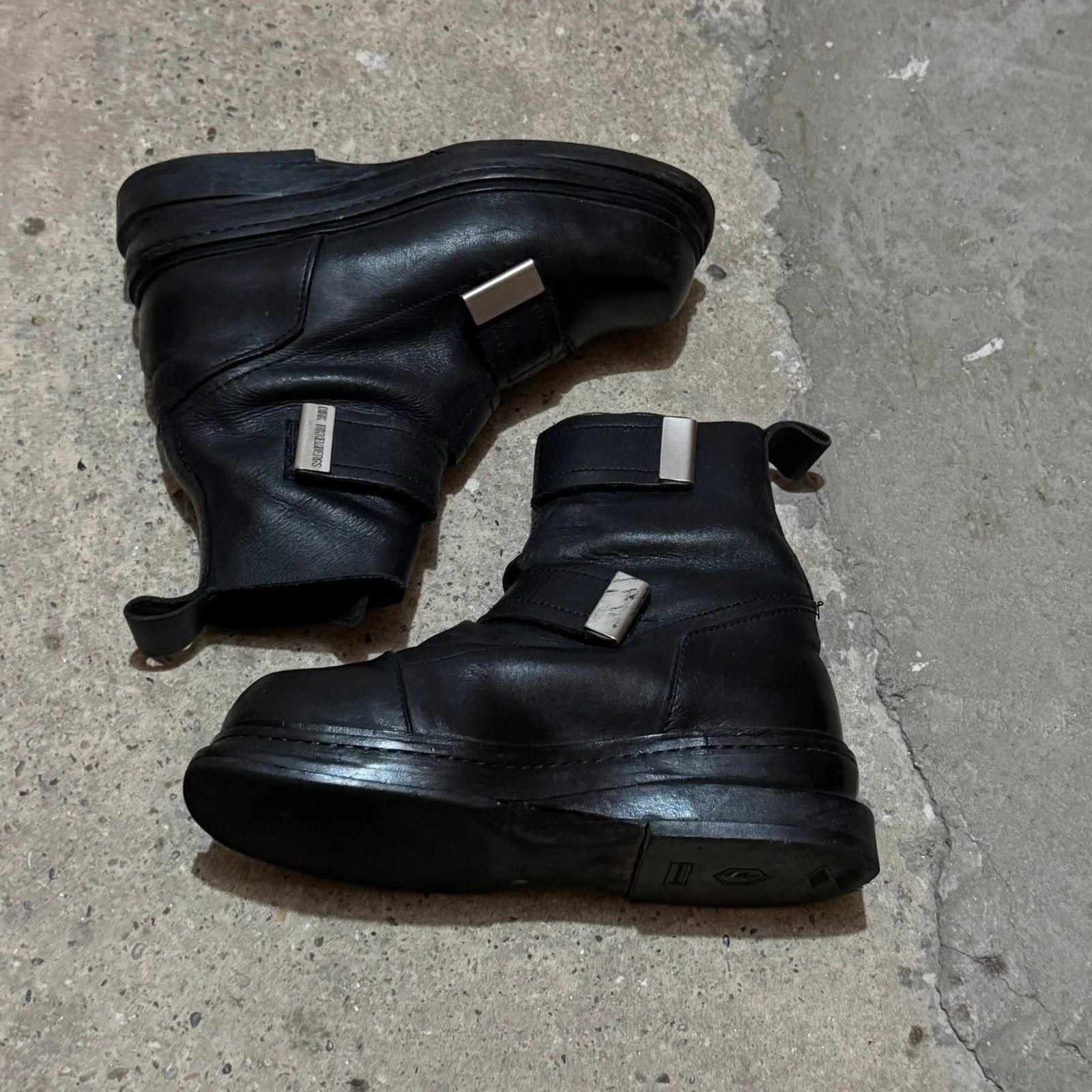 Dirk Bikkembergs F/W 1995 Dirk Bikkembergs quadstrap boots Size US 7.5 / IT 37.5 - 6 Thumbnail