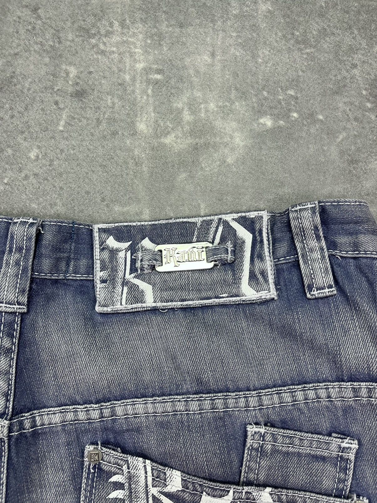 Karl Kani Karl Kani Multilogo Printed Baggy Denim Shorts Jorts 34 Rare Size US 34 / EU 50 - 12 Thumbnail