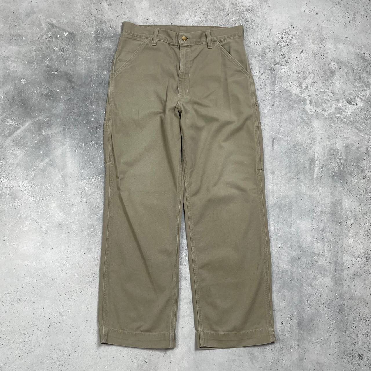 Carhartt × Vintage Vintage 90 Carhartt Carpenter Work Pants Made In USA W32 L28 Size US 32 / EU 48 - 2 Thumbnail