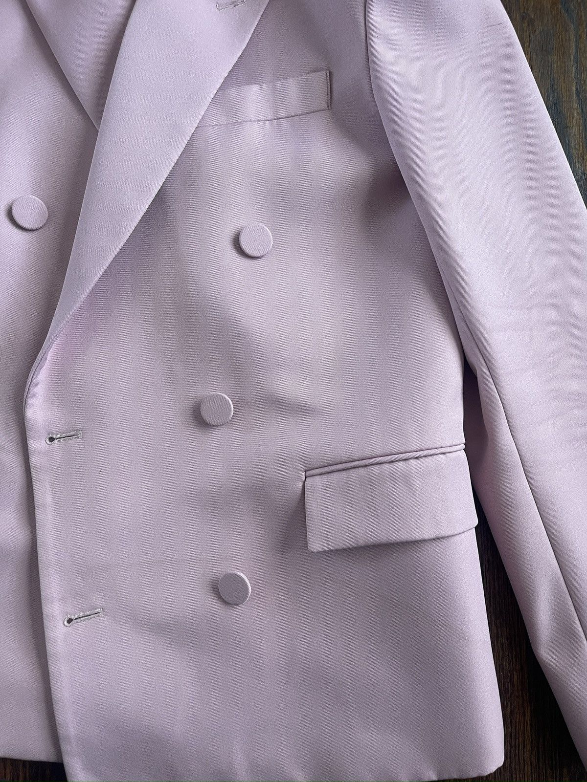 Other The Frankie Shop Men’s Pink Double Breasted Blazer Size 42R - 12 Thumbnail