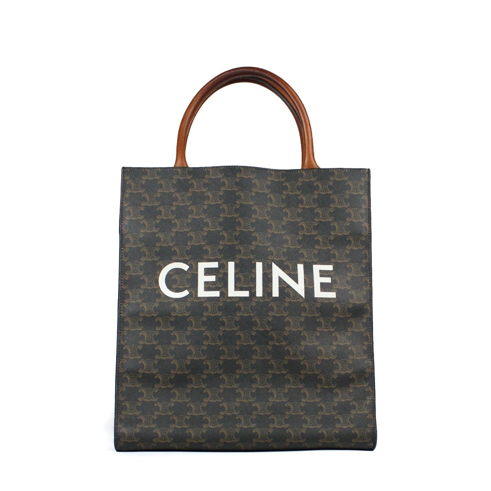image of Celine Celine Handbags Cabas Vertical in Brown, Women's
