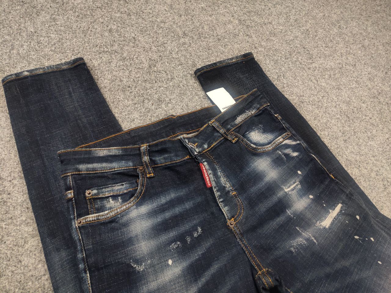 Dsquared2 Dsquared2 tidy biker Wash Distressed Denim Jeans Vintage Size US 30 / EU 46 - 10 Thumbnail