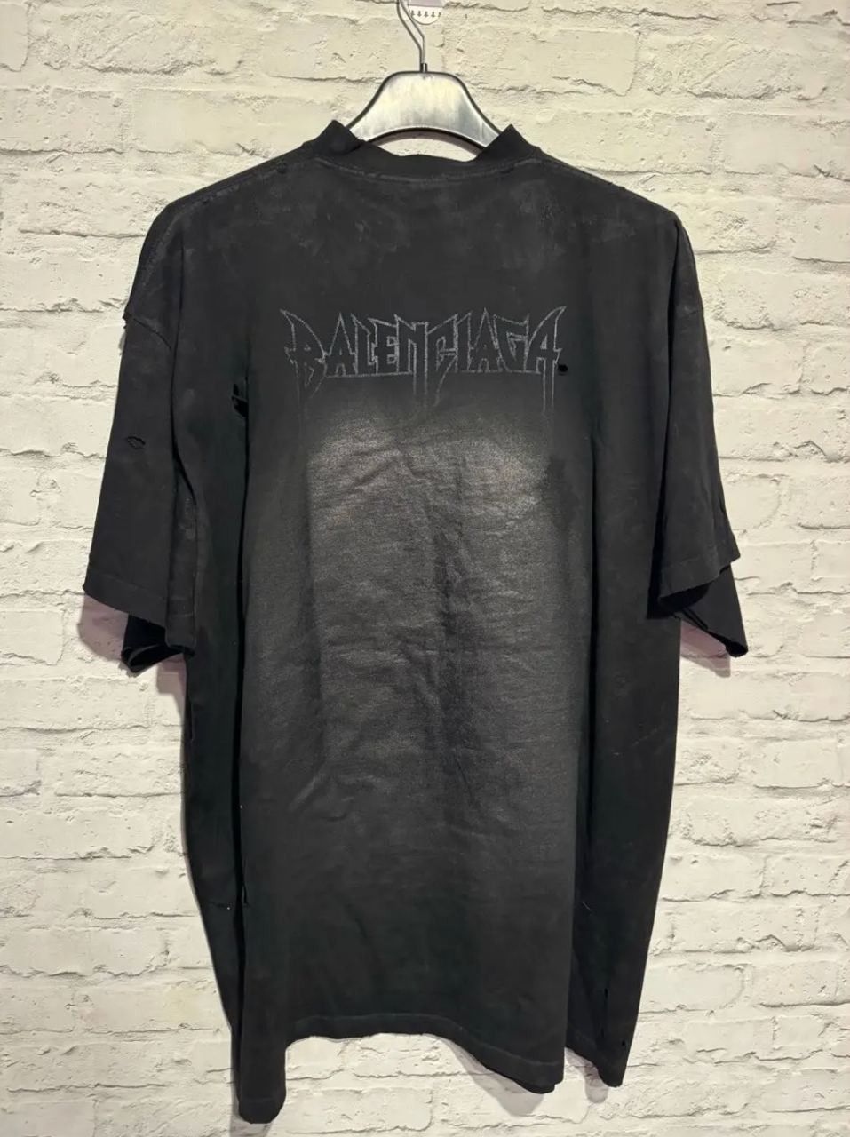 Balenciaga Balenciaga Paris Moon T-shirt Size US L / EU 52-54 / 3 - 3 Thumbnail