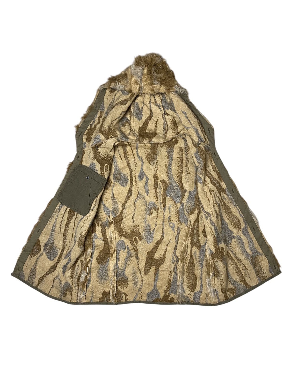 If Six Was Nine 2000's Moussy Fur Military Vest Hoodie Size US M / EU 48-50 / 2 - 6 Thumbnail