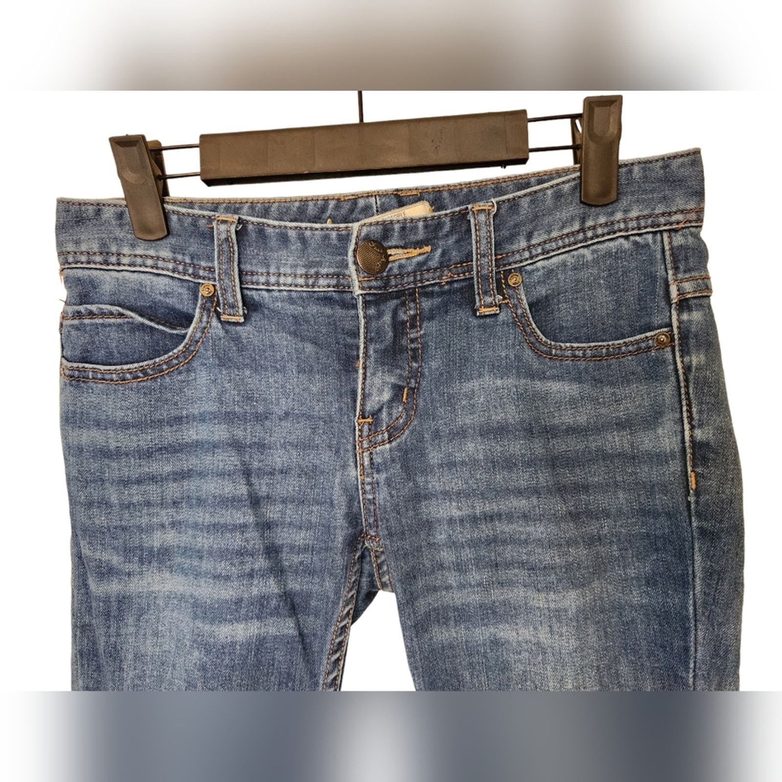Free People Free People busted knee frayed ankle skinny jeans 25 Size 25" / US 0 / IT 36 - 3 Thumbnail