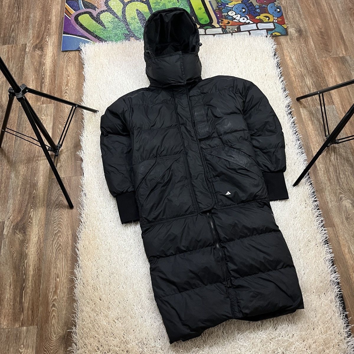 Adidas Stella McCartney TrueNature Long Padded Jacket Coat