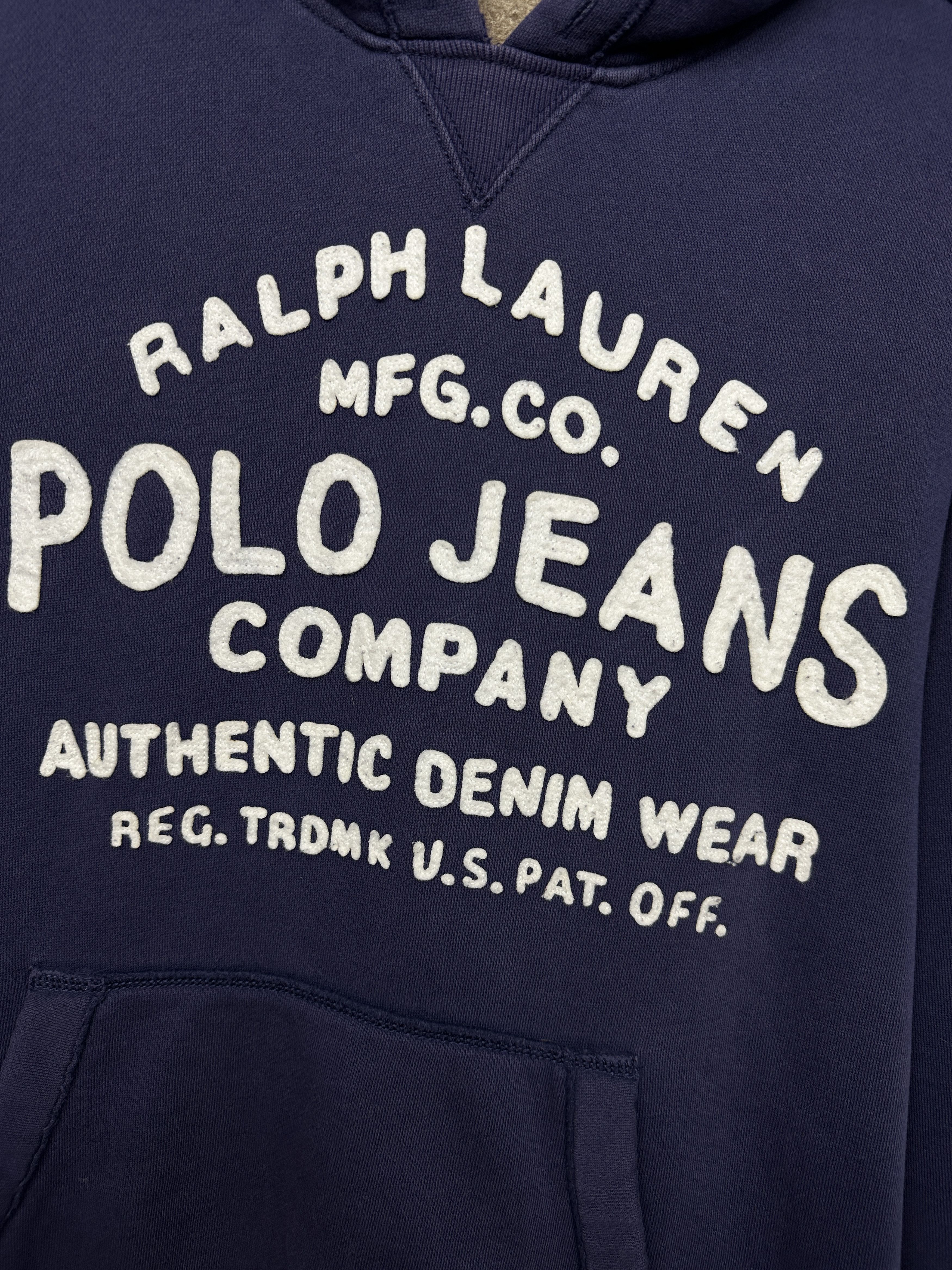 Polo Ralph Lauren Polo Ralph Lauren Jeans Co. Vintage Mens Hoodie Size US L / EU 52-54 / 3 - 3 Thumbnail