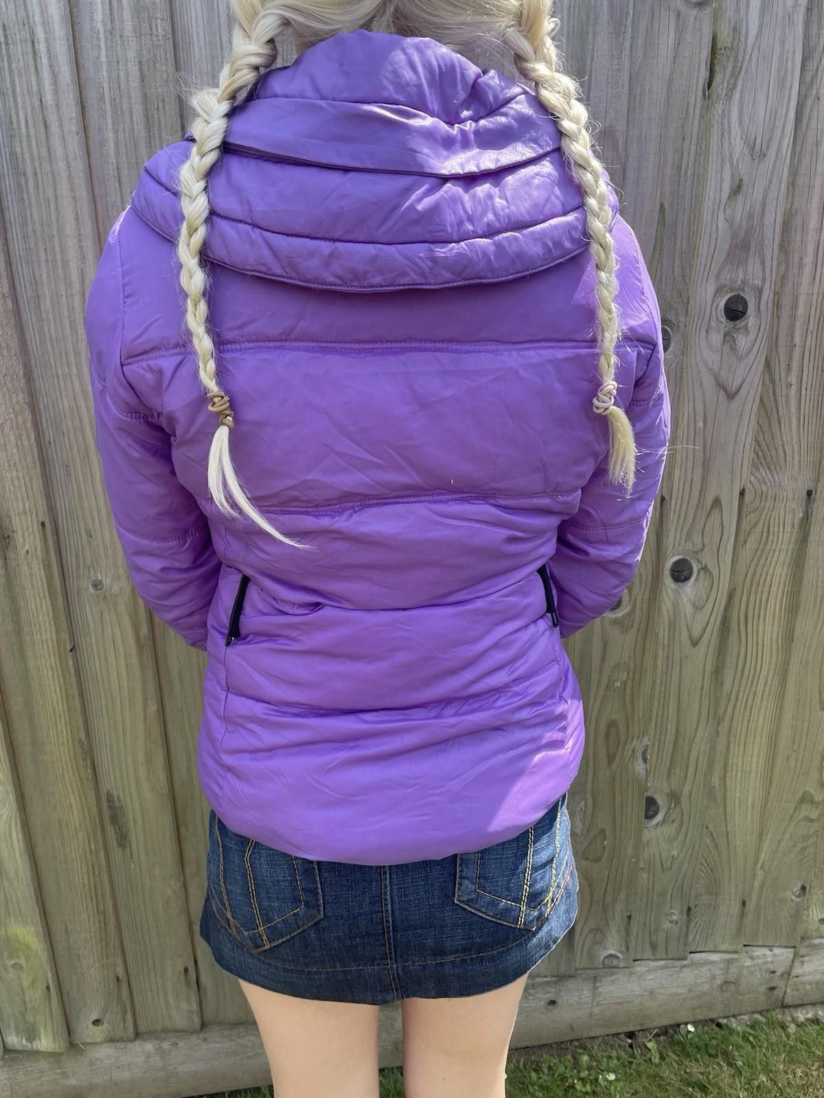Moncler Vintage Moncler Woman’s Purple Puffer Jacket Size 2 Size M / US 6-8 / IT 42-44 - 3 Thumbnail