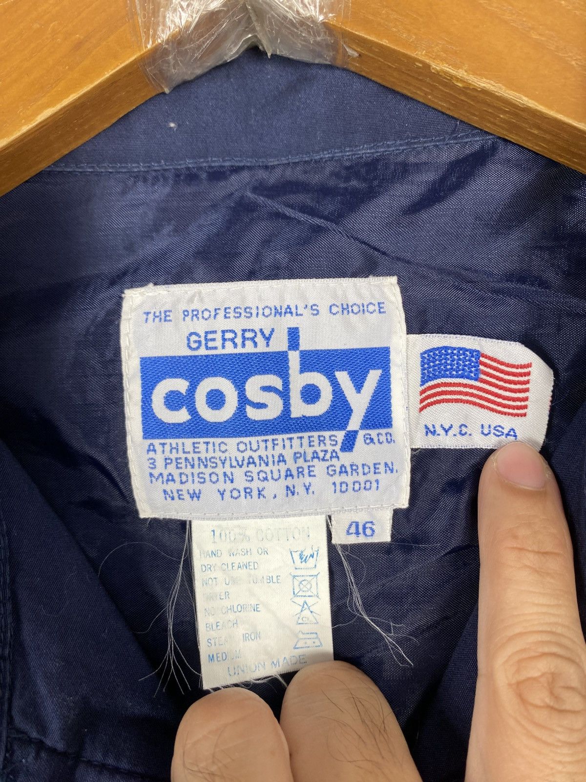 Crosby Square Rare‼️ Vtg Gerry Cosby Madison Square Garden Work Jacket Usa Size US M / EU 48-50 / 2 - 5 Thumbnail