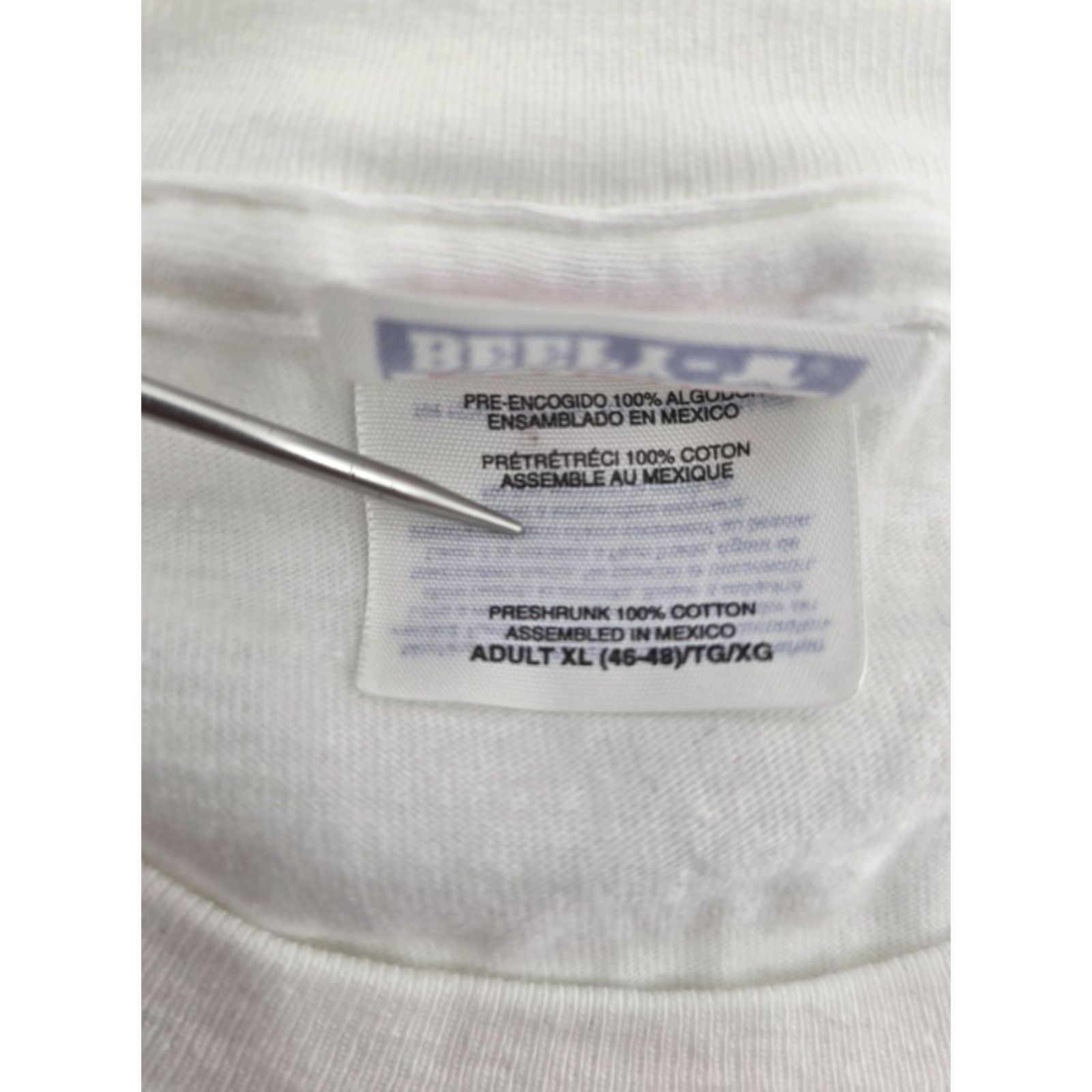 Gildan VINTAGE VUKOVICH Classic Sz XL Racing Shirt White Front & Back Graphic - VG Short Sleeve Crew Neck Men T-Shirt XL White Nike? Size US XL / EU 56 / 4 - 4 Thumbnail