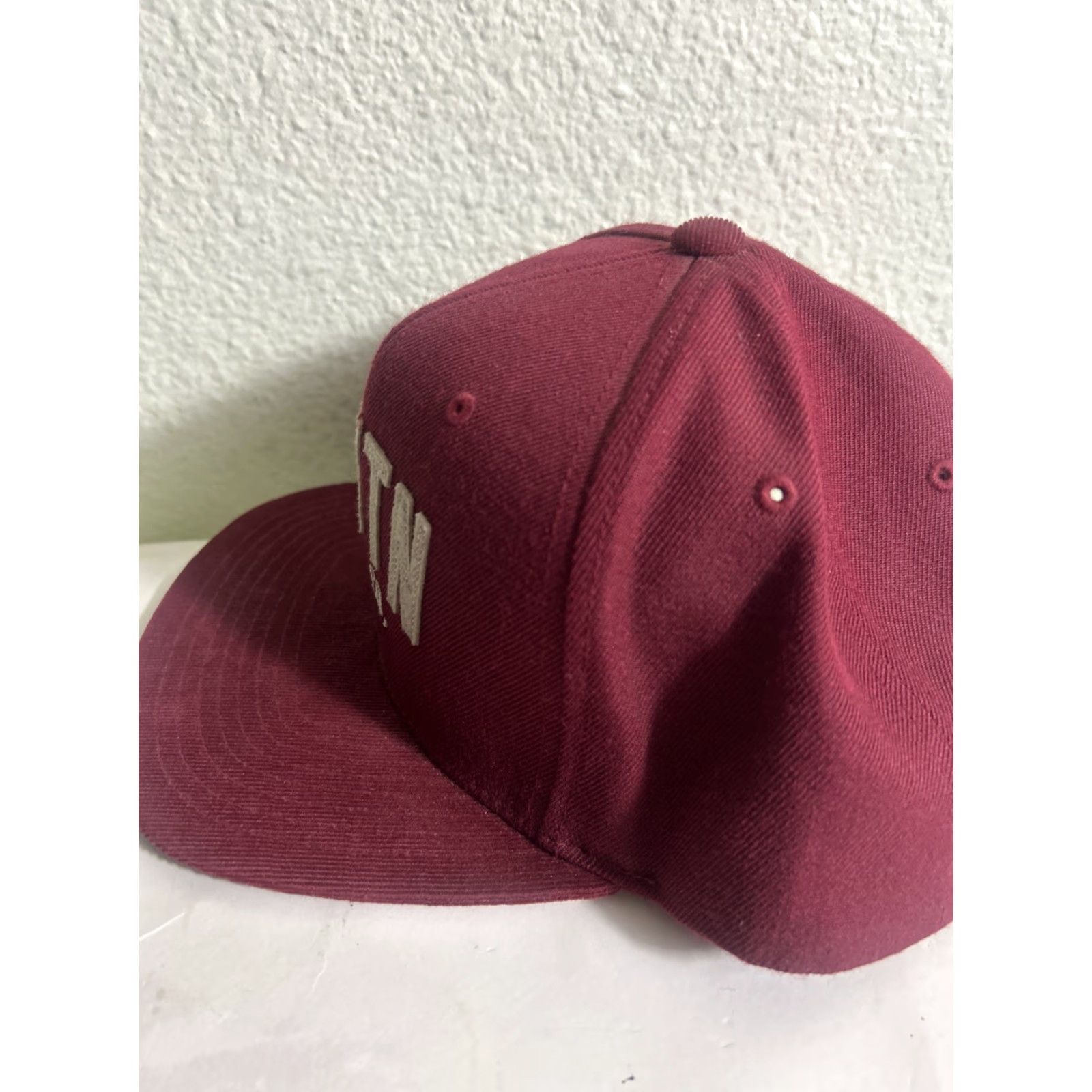 Brixton Brixton SnapBack Hat Maroon Adjustable Size ONE SIZE - 6 Thumbnail