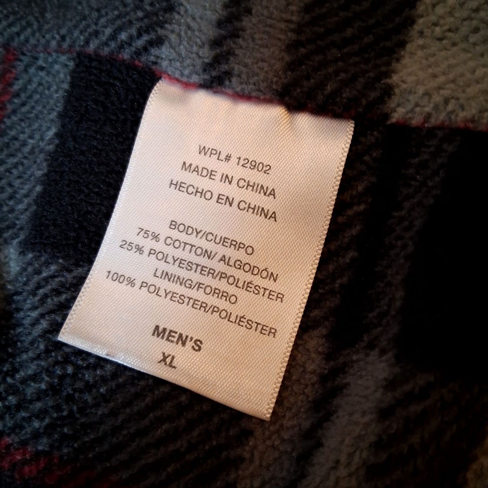 Vintage Coleman Hoodie Men XL Black Full Zip Fleece Lined Workwear Shirt Size US XL / EU 56 / 4 - 6 Thumbnail