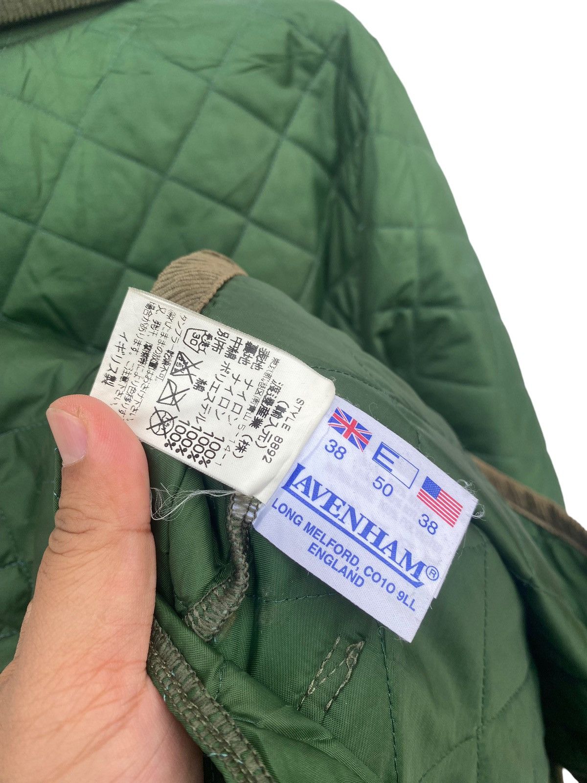 Edifice Japan Lavenham X Edifice Quilted Nylon Jacket Size US M / EU 48-50 / 2 - 8 Thumbnail