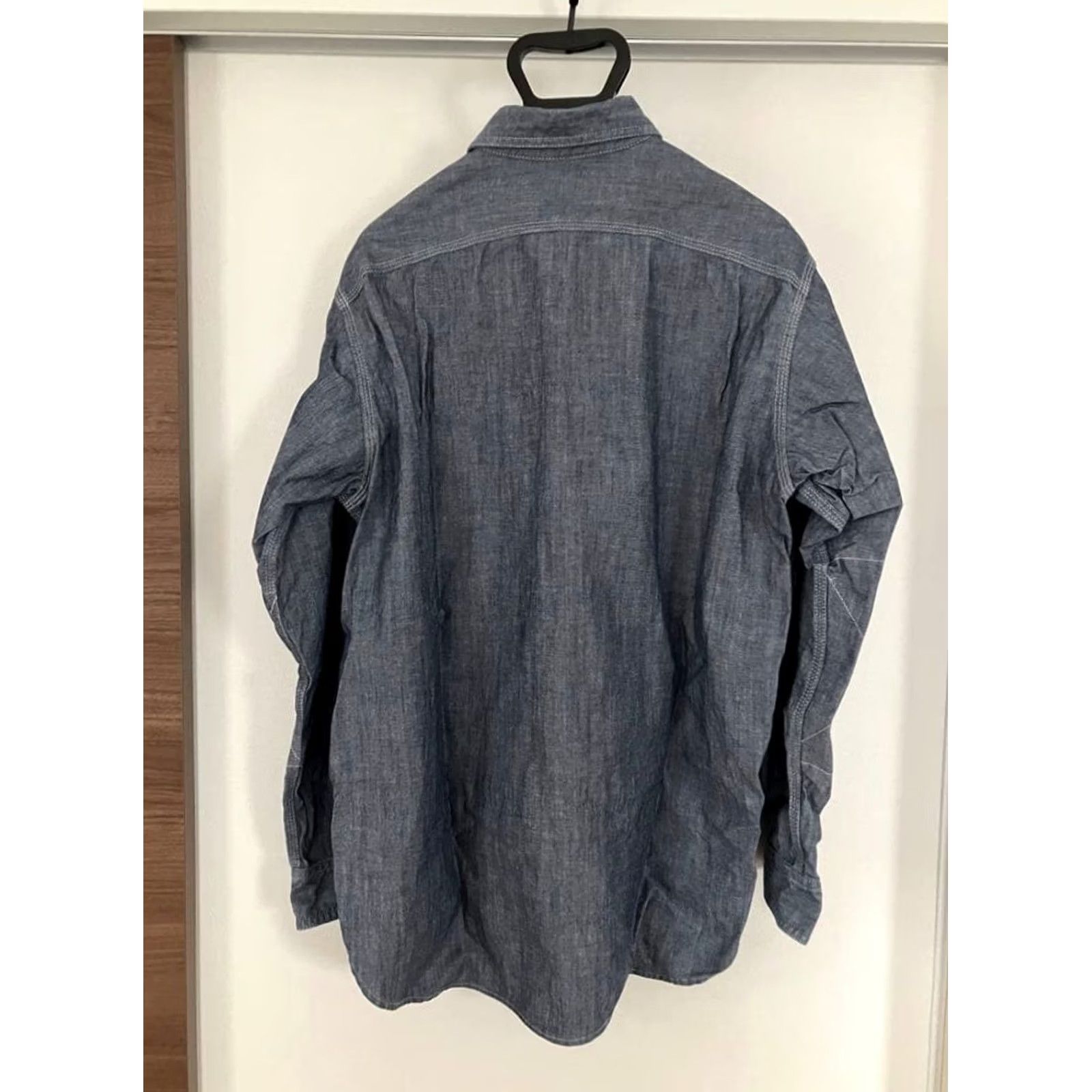 Engineered Garments Engineered Garments Cotton Black Button-Up Casual Shirt L Mens Long Sleeve Size L Black Cotton Button-Up Shirt Casual Mens Size US L / EU 52-54 / 3 - 2 Thumbnail