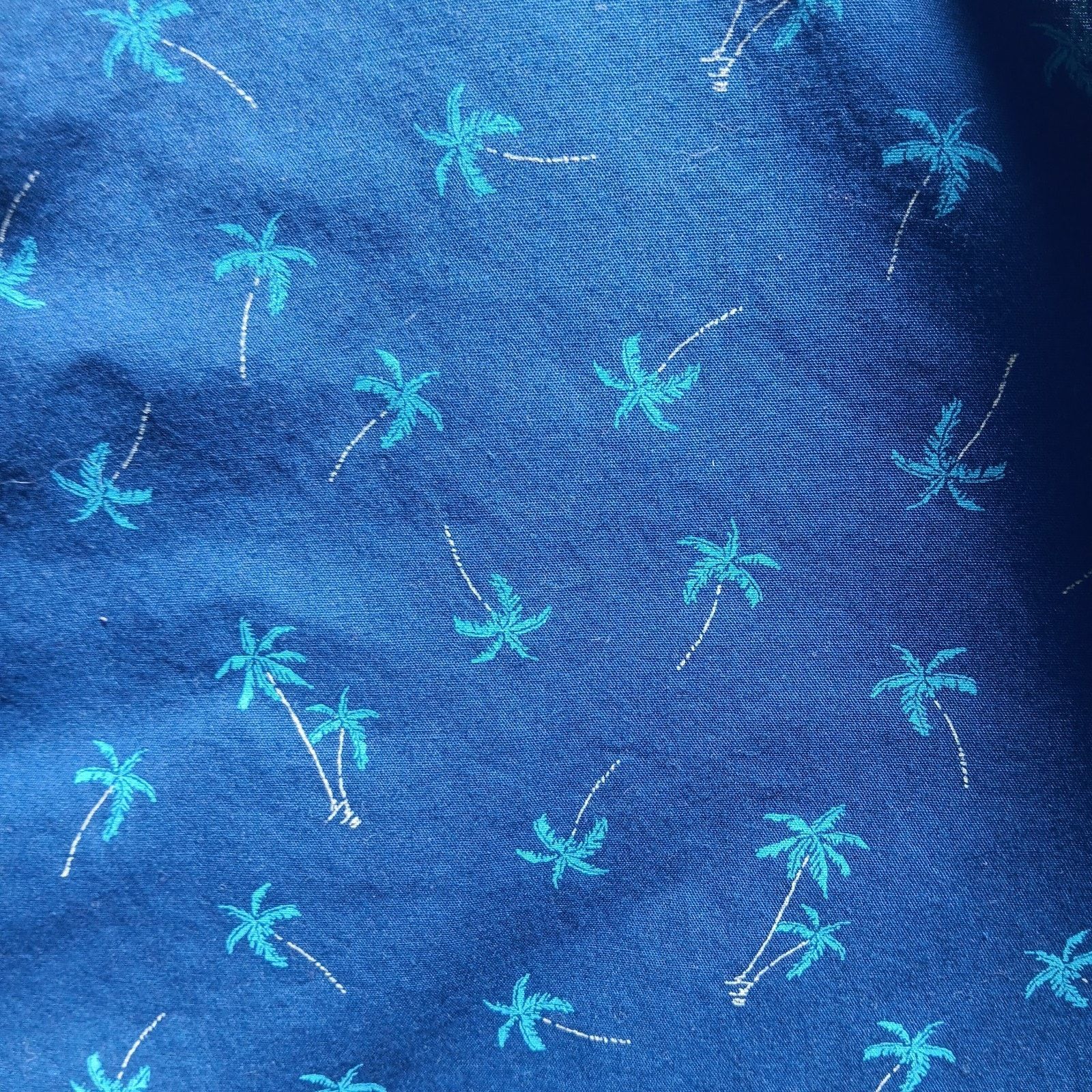 Izod Izod Hawaiian Shirt Mens 4xl Blue Palm Tree Print Size US XXL / EU 58 / 5 - 3 Thumbnail
