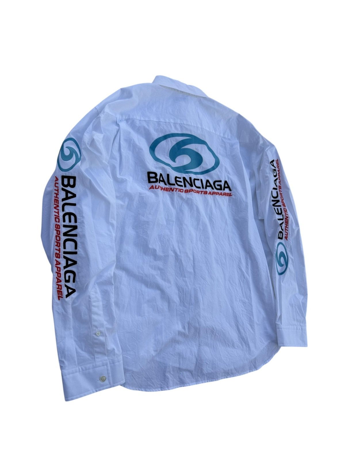 Balenciaga Balenciaga surfer button up shirt Size US XL / EU 56 / 4 - 7 Thumbnail