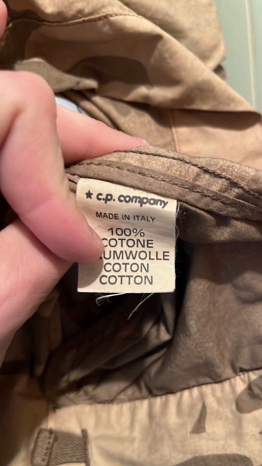 Stone Island stone island popline camo ice jacket SS/90 Size US XL / EU 56 / 4 - 5 Thumbnail