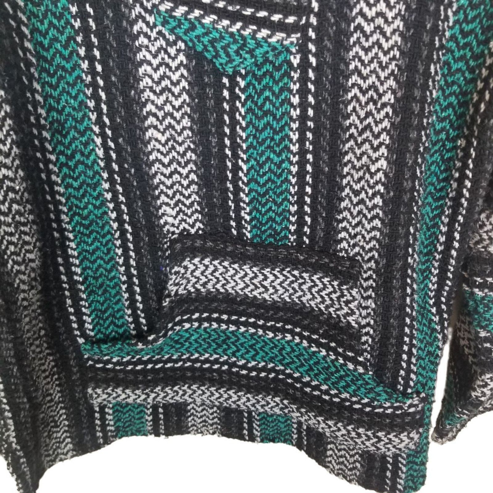 Baja Joe Baja Joe Mens Mexican Hoodie Drug Rug Hippie Beach Blanket Size US S / EU 44-46 / 1 - 3 Thumbnail
