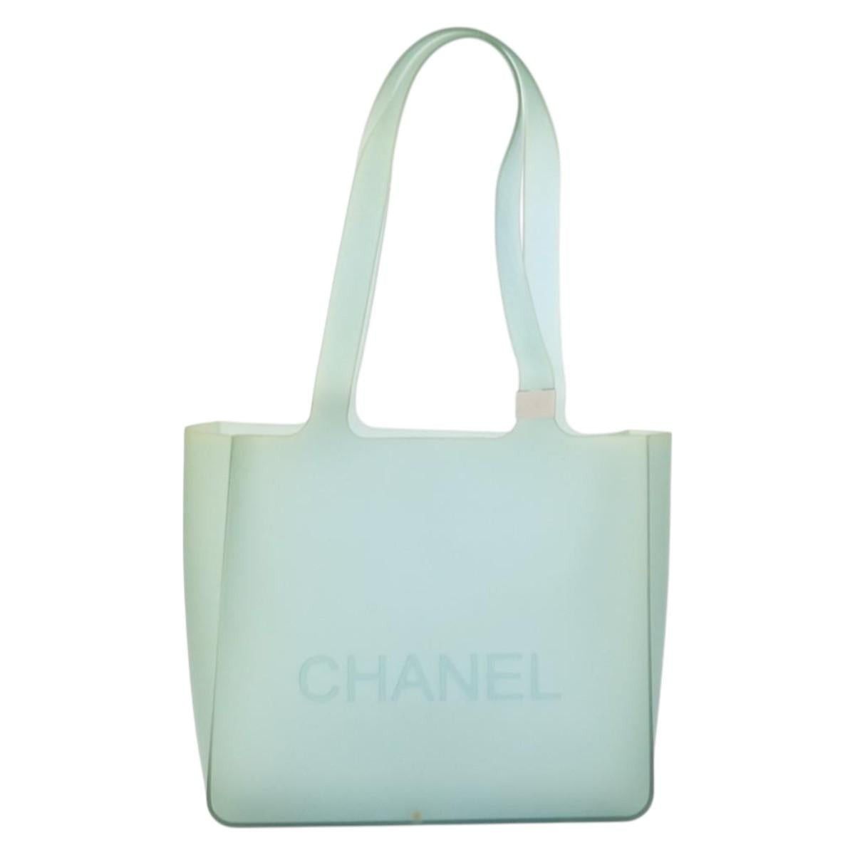 Chanel Chanel Tote Bag Rubber Green CC Size ONE SIZE - 2 Thumbnail