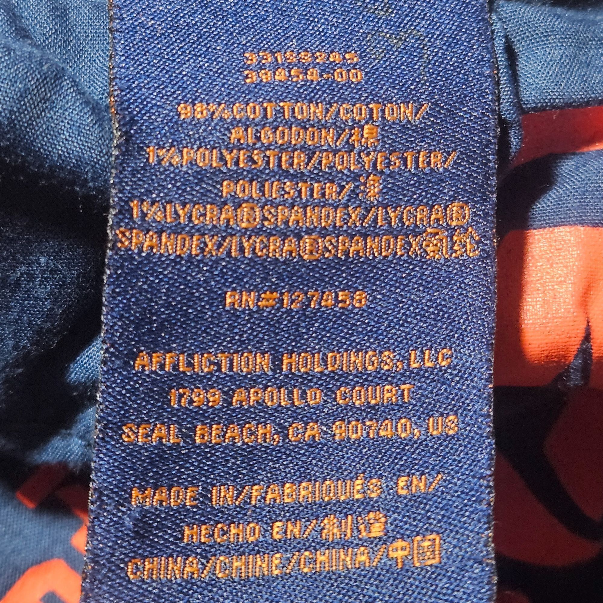 Other American Fighter Legend Void Bonneville Jean Men 27 Slim Vin Size US 27 - 15 Thumbnail