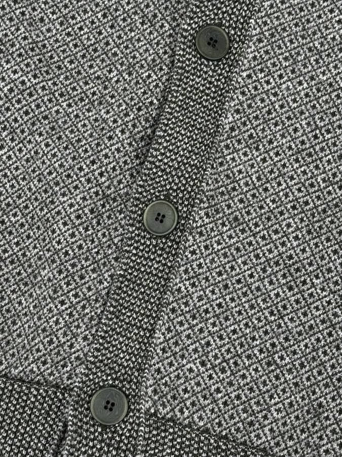 Bottega Veneta FW2017 Bottega Veneta Green & Grey Wool Cardigan Size US M / EU 48-50 / 2 - 10 Thumbnail