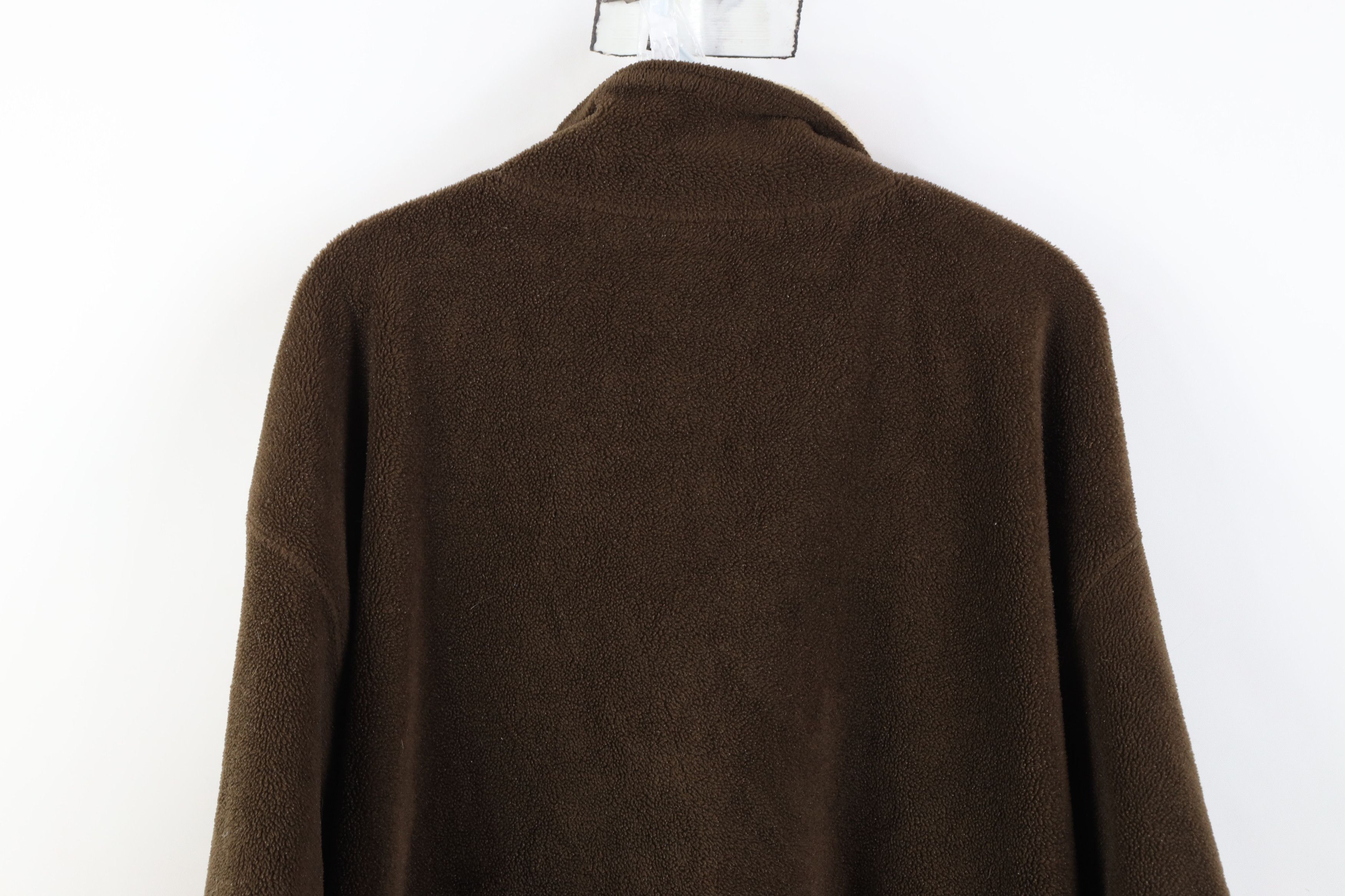 Vintage Vtg 90s Y2K Streetwear 1/4 Half Zip Fleece Pullover Sweater Size US XXL / EU 58 / 5 - 13 Thumbnail