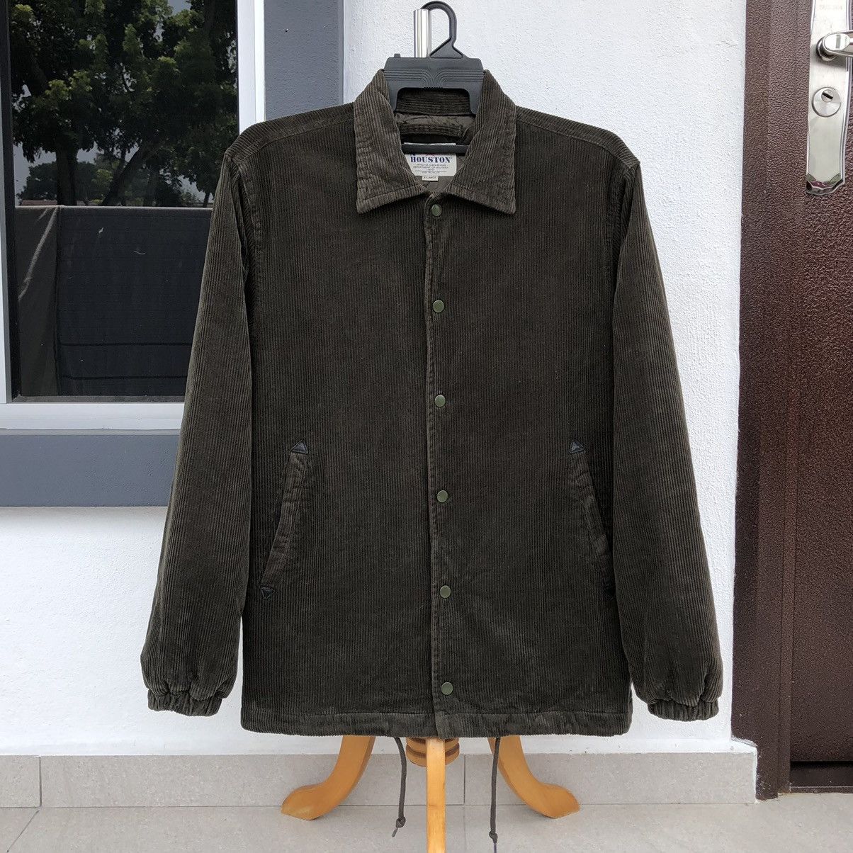 Vintage VTG Houston US Marine Corps Military Conduray Coach Jacket Size US XL / EU 56 / 4 - 2 Thumbnail