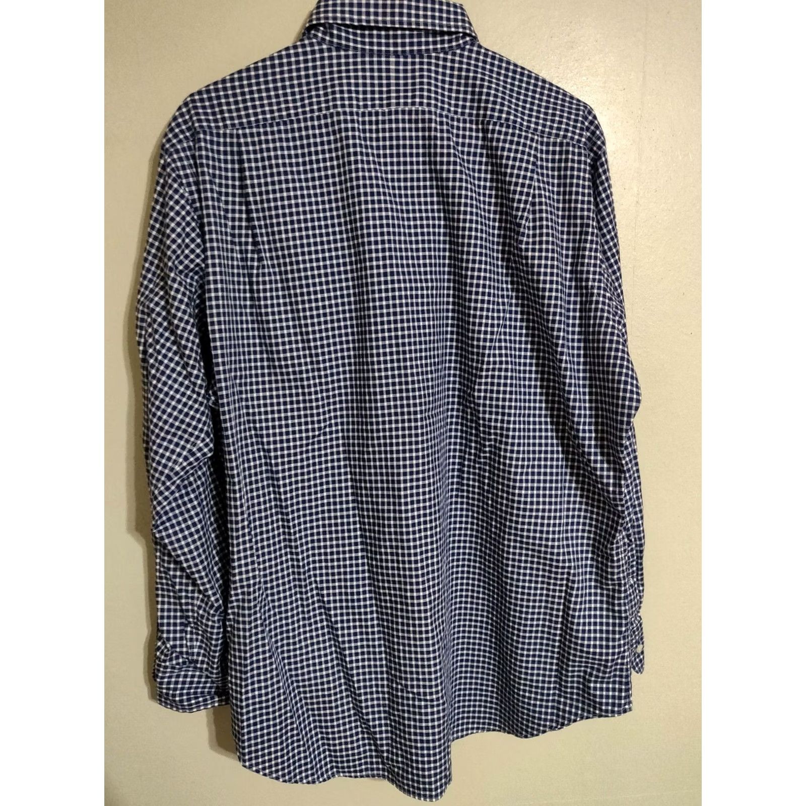 Polo Ralph Lauren Polo Ralph Lauren Curham Sport Blue Check L/S Button Up Dress Shirt Men's L Size 42R - 4 Thumbnail