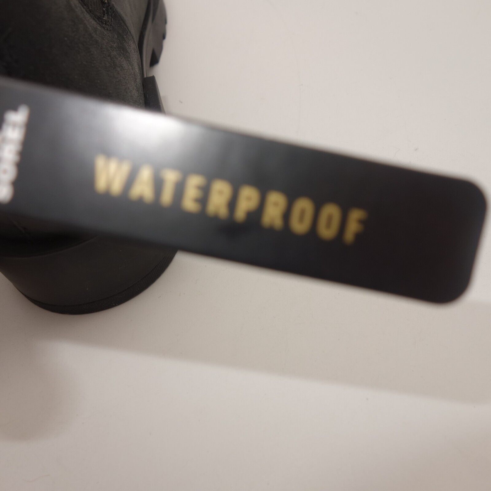 SOREL NEW Sorel Emelie II Chelsea Waterproof Black Leather Boots Size US 5.5 / IT 35.5 - 3 Thumbnail