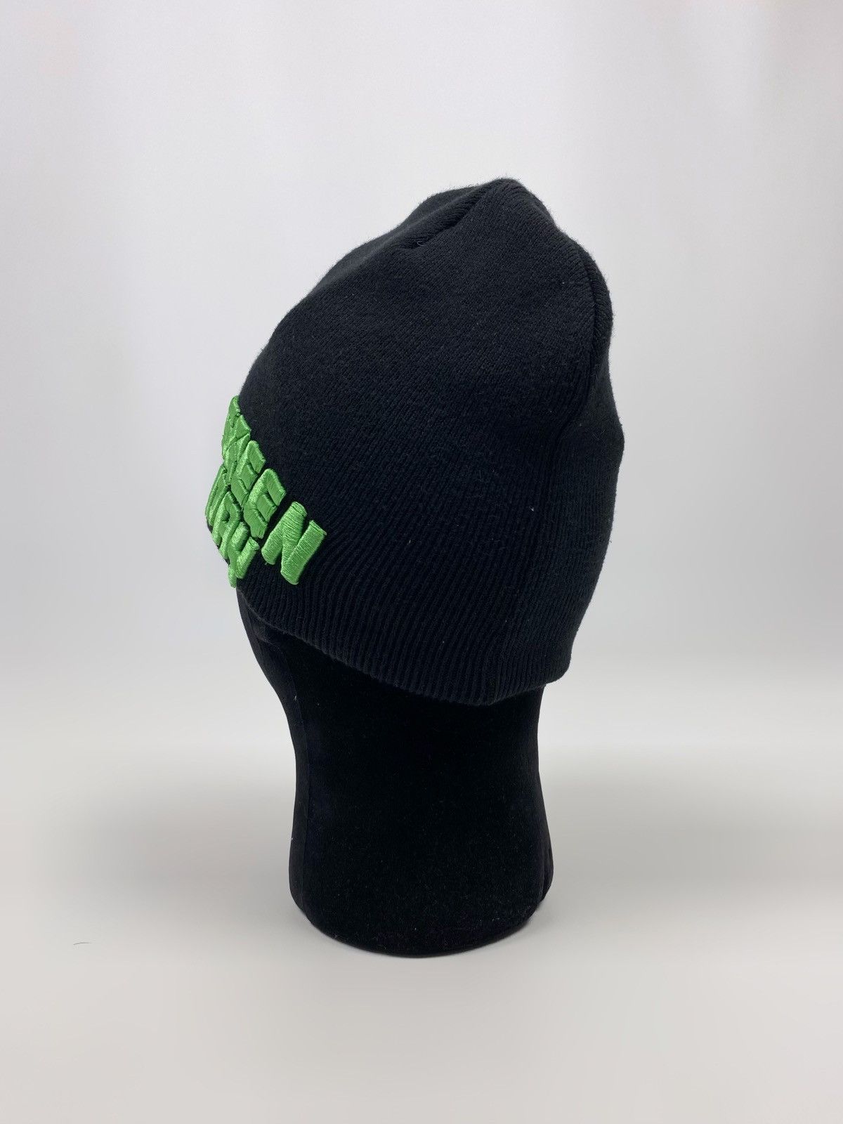 Band Tees Green Day Band Logo Cotton Skull Beanie Hat Size ONE SIZE - 3 Thumbnail