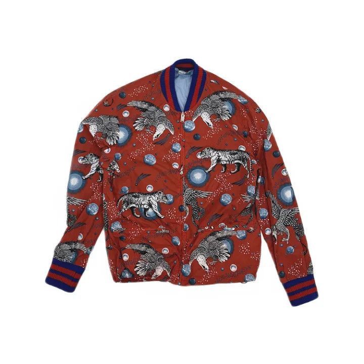 Gucci Gucci Gucci Stylish Printed Zip Jacket -2506 Size US M / EU 48-50 / 2 - 1 Thumbnail