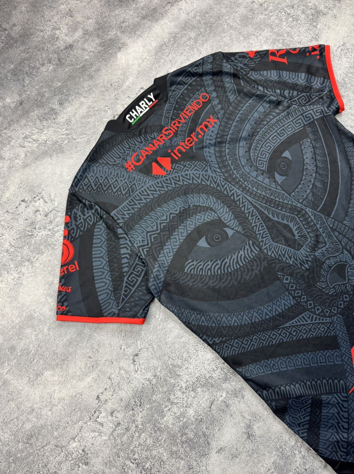 Other FC Charly Atlas 22/23 Jersey Size L Rojinegros Liga MX Size US L / EU 52-54 / 3 - 15 Thumbnail