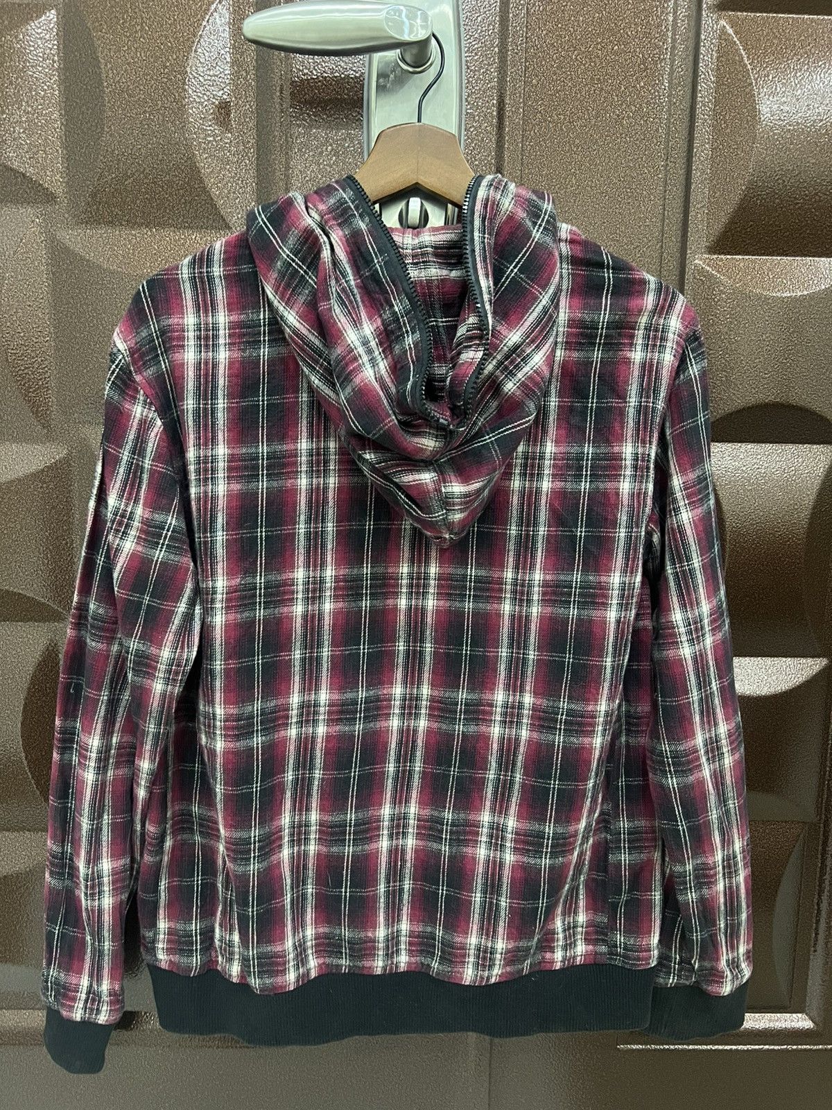 Japanese Brand Bicol Ricol Full Zipper Vintage Checkered Street Sweater Size US M / EU 48-50 / 2 - 9 Thumbnail